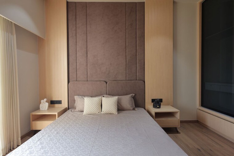 Bedroom, vr-luxuria 3 Bedroom 1843 Sq.Ft. Apartment In Bhayli Vadodara 10646141