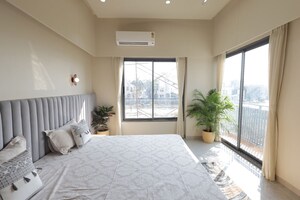 Bedroom in 3 BHK Apartment at VR Luxuria, Bhayli – for Sale