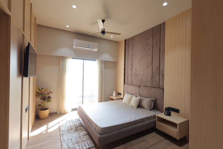 Bedroom, vr-luxuria 3 Bedroom 1843 Sq.Ft. Apartment In Bhayli Vadodara 10646141
