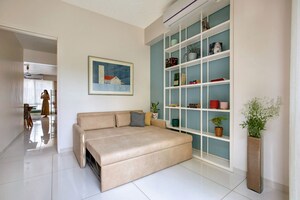 Bedroom in 3 BHK Penthouse at Serene Signatures, Bhayli – for Sale