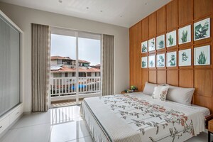 Bedroom in 3 BHK Penthouse at Serene Signatures, Bhayli – for Sale