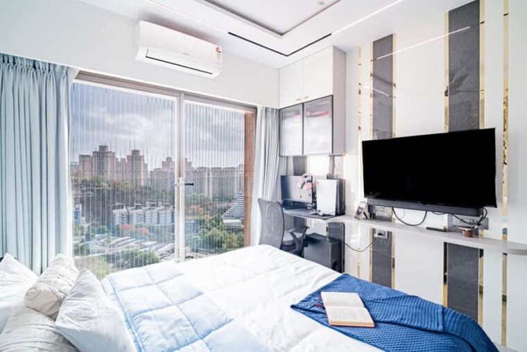 Bedroom, kanakia-silicon-valley 3 Bedroom 1644 Sq.Ft. Apartment In Powai Mumbai 10599665