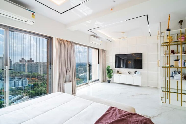 Bedroom, kanakia-silicon-valley 3 Bedroom 1644 Sq.Ft. Apartment In Powai Mumbai 10599665