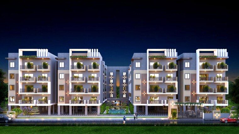 Exterior View, kriti-aakruthi-nest 3 Bedroom 1538 Sq.Ft. Apartment In Medihalli Bangalore 10646107