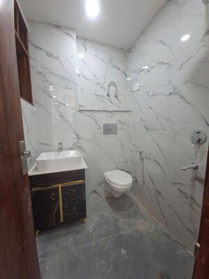 Bathroom in 2 BHK Builder Floor at Saket – for Rent