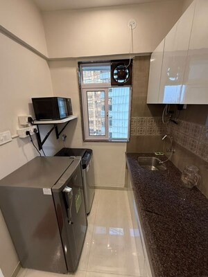 Kitchen in 1 BHK Apartment at New Ocean View, Andheri West – for Sale