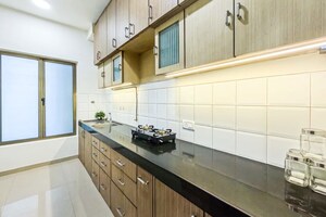 Kitchen in 2.5 BHK Apartment at Oberoi Realty Woods, Goregaon East – for Sale