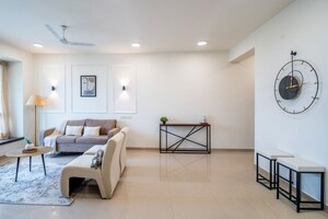 Living Room in 2.5 BHK Apartment at Oberoi Realty Woods, Goregaon East – for Sale