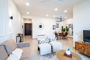 Living Room in 2.5 BHK Apartment at Oberoi Realty Woods, Goregaon East – for Sale