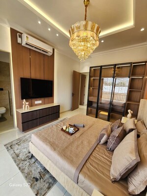 Bedroom in 4 BHK Apartment at Courtyard Bellavista, Bhayli – for Sale