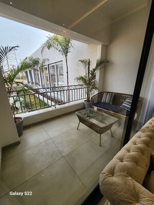 Balcony in 4 BHK Apartment at Courtyard Bellavista, Bhayli – for Sale