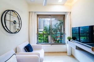 Living Room in 2.5 BHK Apartment at Kalpataru Aura, Ghatkopar West – for Sale