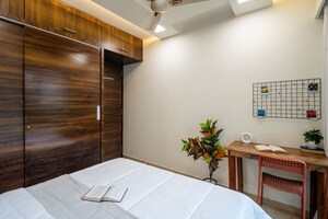 Master Bedroom in 2.5 BHK Apartment at Kalpataru Aura, Ghatkopar West – for Sale