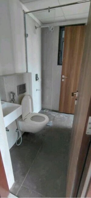 Bathroom in 1 BHK Apartment at Piramal Vaikunth, Balkum Pada – for Rent
