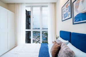 Bedroom in 3 BHK Apartment at Forum Serendipity, Bandra Kurla Complex – for Sale