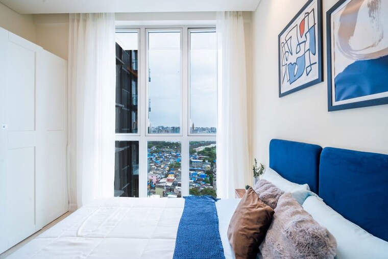 Bedroom, forum-serendipity 3 Bedroom 1465 Sq.Ft. Apartment In Bandra Kurla Complex Mumbai 10602486