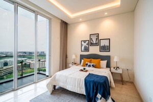 Bedroom in 3 BHK Apartment at Forum Serendipity, Bandra Kurla Complex – for Sale