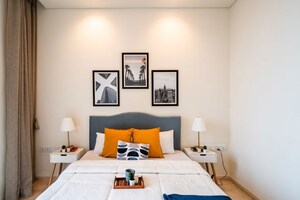 Bedroom in 3 BHK Apartment at Forum Serendipity, Bandra Kurla Complex – for Sale