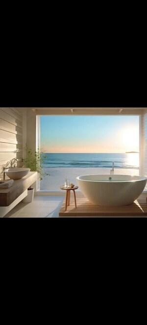 Bathroom in 4 BHK Apartment at K Raheja Maestro, Juhu – for Sale
