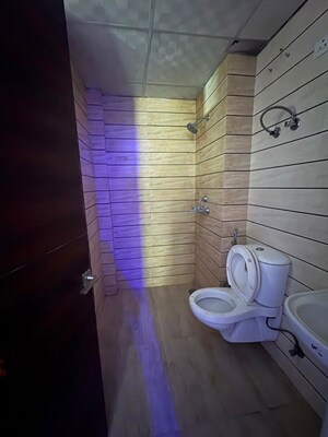 Bathroom in 3 BHK Apartment at Aura Homes, Patiala Road – for Rent