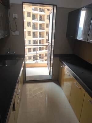 Kitchen in 2 BHK Apartment at K Raheja Heights, Malad East – for Rent