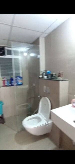 Bathroom in 2 BHK Apartment at Runwal The Central Park, Chinchwad – for Rent