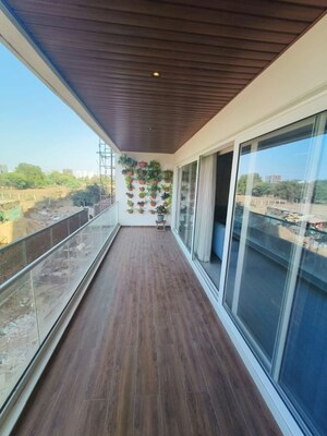 Balcony in 5 BHK Penthouse at Polaris by Swaran Raga, Sevasi – for Sale