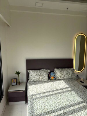 Bathroom in 1 BHK Apartment at Shree Samarth Aura, Bhandup West – for Sale