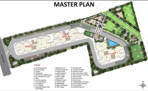 Master Plan in 3 BHK Apartment at Shriram Serenity, Rajanukunte – for Sale