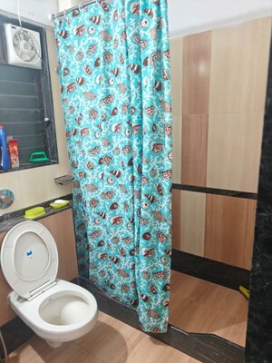 Bathroom in 2 BHK Apartment at Greenwoods CHS, Andheri East – for Rent