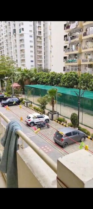 Balcony in 2 BHK Apartment at KW Srishti, Raj Nagar Extension – for Rent