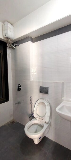 Bathroom in 2 BHK Apartment at Rustomjee Bella Phase 1, Bhandup West – for Rent