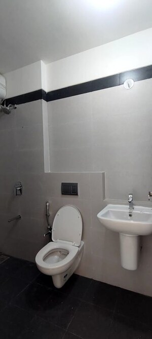 Bathroom in 2 BHK Apartment at Rustomjee Bella Phase 1, Bhandup West – for Rent