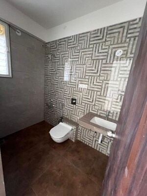 Bathroom in 3 BHK Apartment at Bloom Residency, Aundh – for Rent