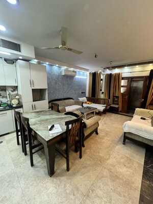 Living Room in 2 BHK Builder Floor at Lajpat Nagar ii – for Rent