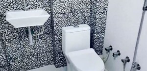 Bathroom in  Office Space at Nayar Colony – for Rent