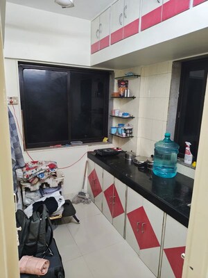 Kitchen in 1 RK Apartment at Standard Prabha CHS, Prabhadevi – for Rent