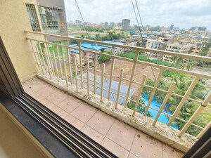 Balcony in 1 BHK Apartment at Parshwanath Galaxy Avenue, Nalasopara East – for Rent