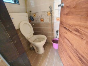 Bathroom in 1 BHK Apartment at Parshwanath Galaxy Avenue, Nalasopara East – for Rent