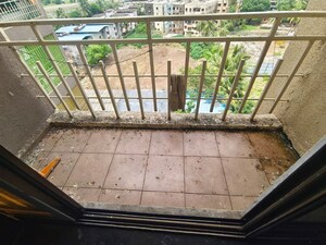 Balcony in 1 BHK Apartment at Parshwanath Galaxy Avenue, Nalasopara East – for Rent