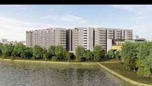 3 BHK Apartment – Exterior View View at Hallmark Sunnyside, Manchirevula - for Rent
