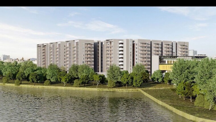 Exterior View, hallmark-sunnyside 3 Bedroom 1820 Sq.Ft. Apartment In Manchirevula Hyderabad 10646423