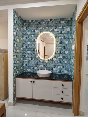 Bathroom in 3 BHK Apartment at ASBL Spectra, Financial District – for Rent