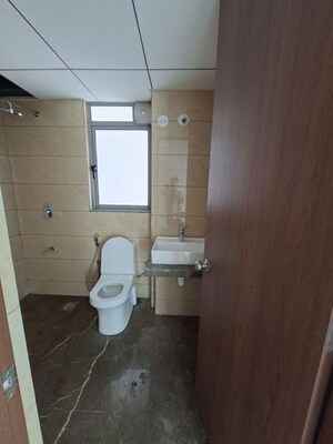 Bathroom in 3 BHK Apartment at Kalpataru Immensa B, Kolshet Road – for Rent