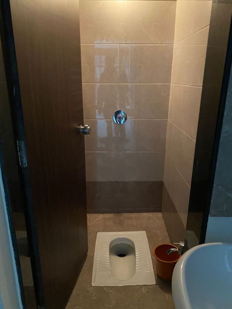 Bathroom, nivasa-udaan 1 Bedroom 500 Sq.Ft. Apartment In Lohgaon Pune 10646468
