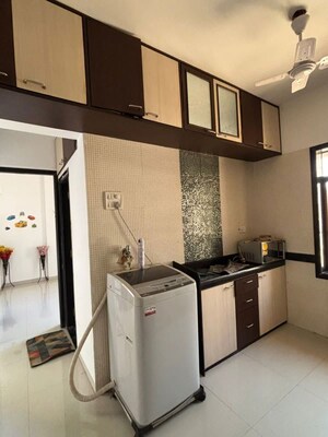 Kitchen in 2 BHK Apartment at Kalash Kumkum Darshan, Vasai East – for Rent
