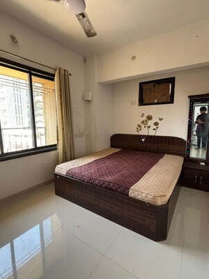 Bedroom in 2 BHK Apartment at Kalash Kumkum Darshan, Vasai East – for Rent