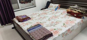 Bedroom in 2 BHK Apartment at G K Armada, Wakad – for Rent