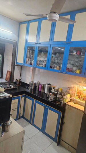 Kitchen in 1 BHK Apartment at Swami Samarth CHS, Malad West – for Rent