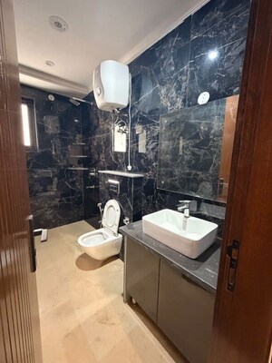 Bathroom in 1 BHK Builder Floor at Neb Sarai – for Rent